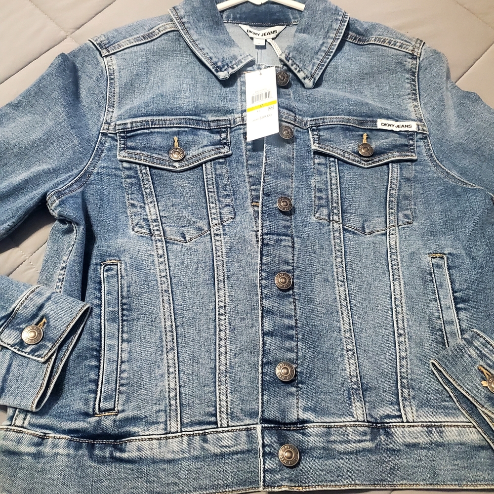DKNY Light Blue Denim Jacket